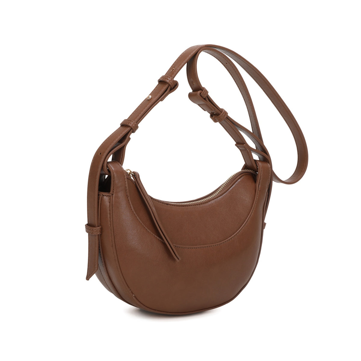 Saddle Shoulder Bag Brown