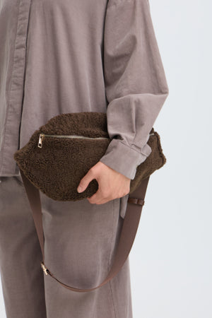 Fransa Teddy Bag Hot Fudge