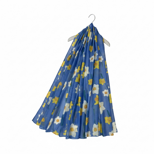 Daffodil Scarf Blue