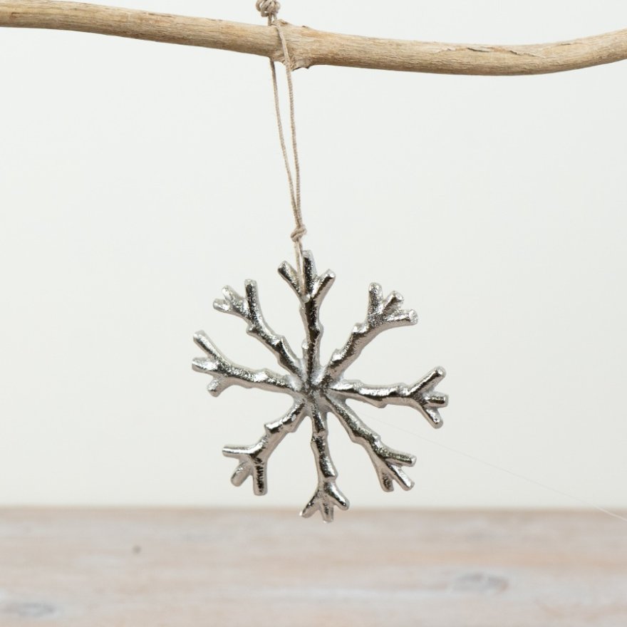 Christmas Aluminum Snowflake 10cm
