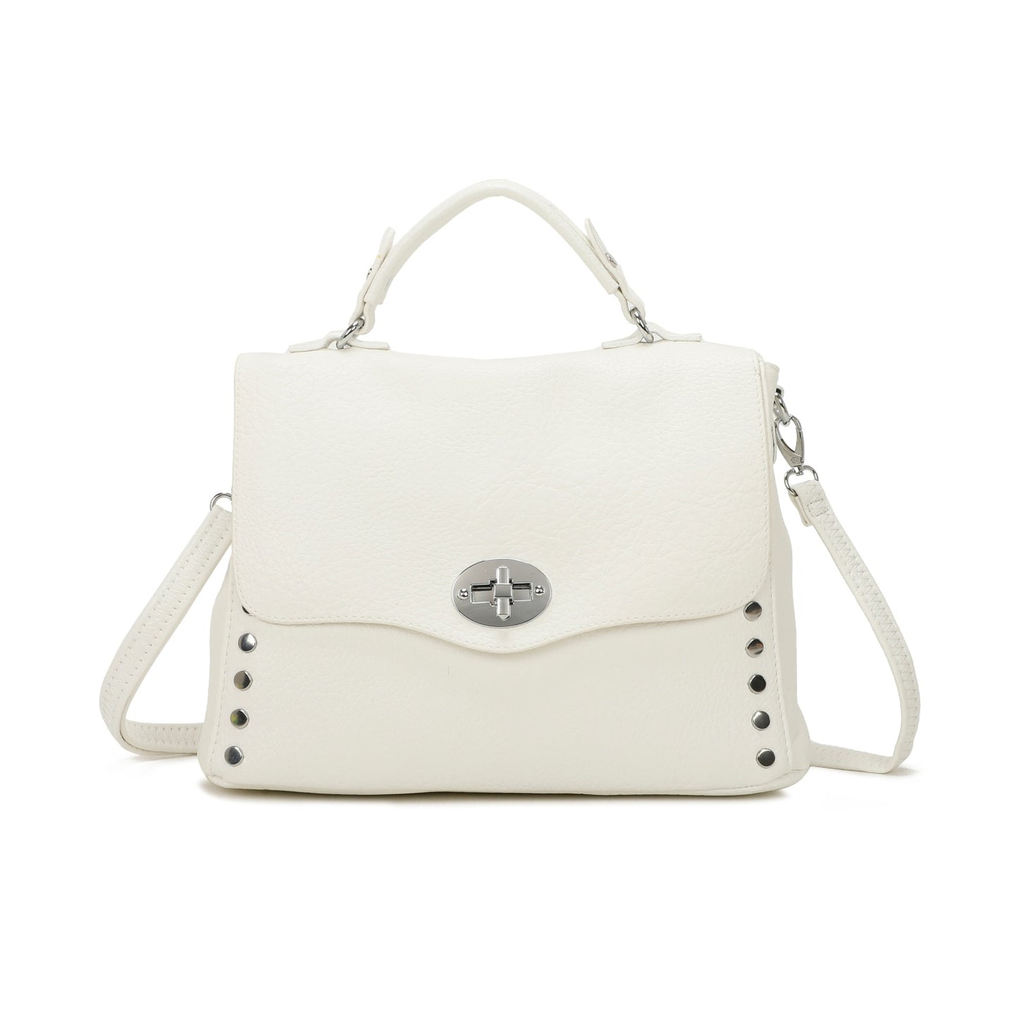 Tilly Satchel Bag White