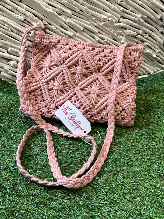 Cord Over Body Summer Bag Assorted Colours