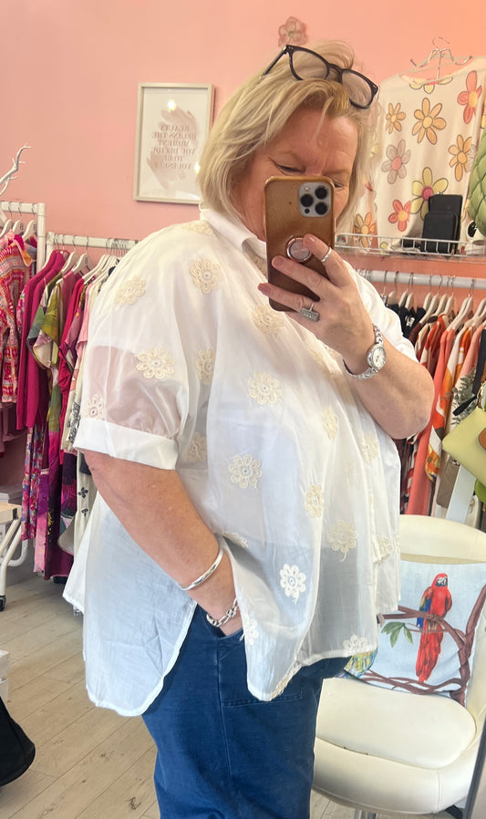 Tilly Embosed Blouse