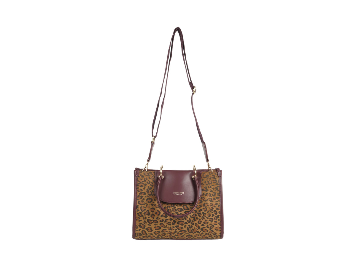 Leopard Brown Handbag Coffee