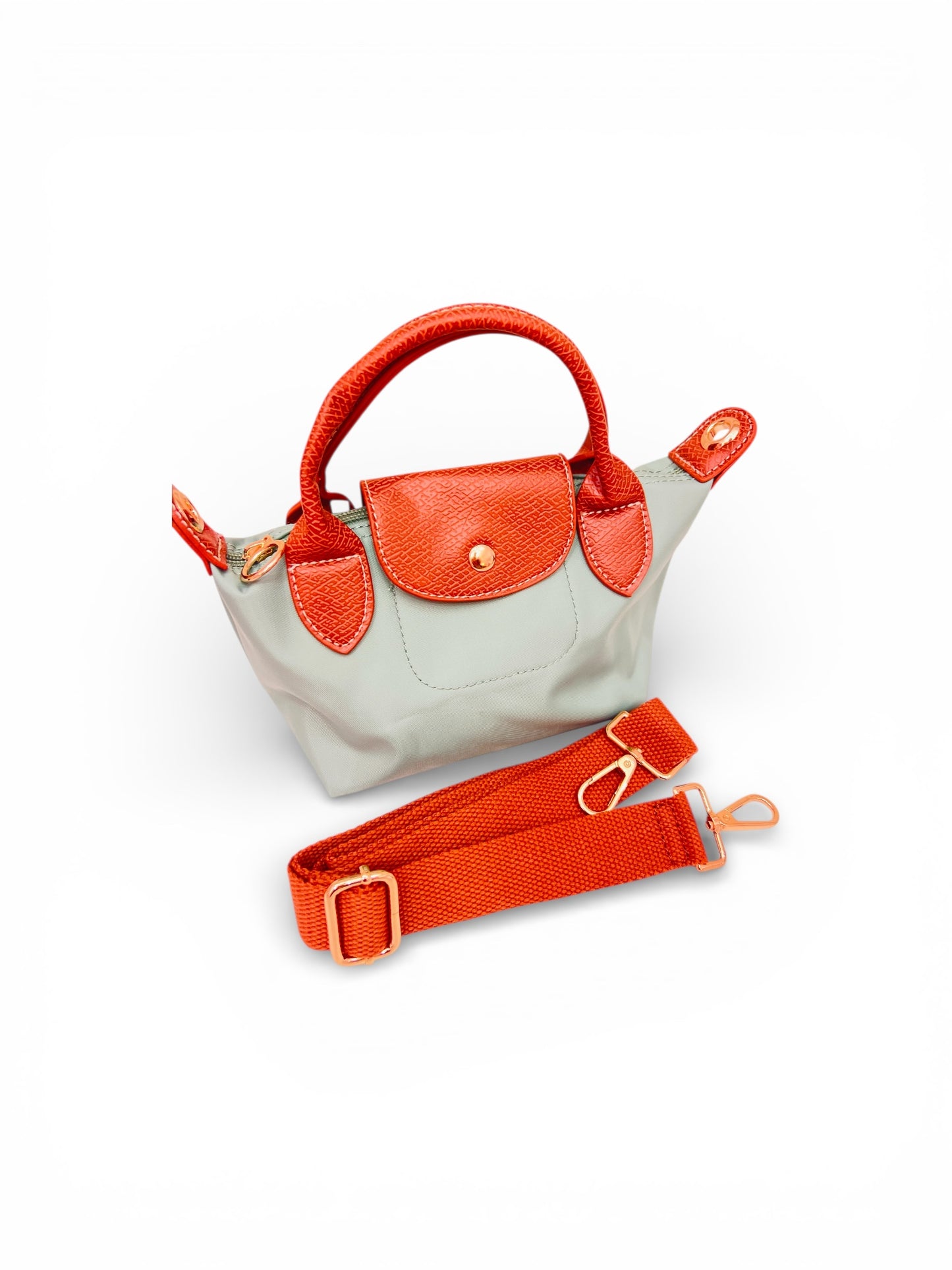 Nylon Small Cross Body Bag Mint