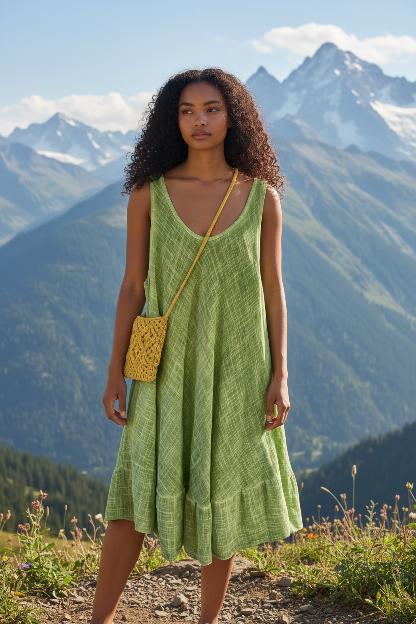 Nikita Dress Lime