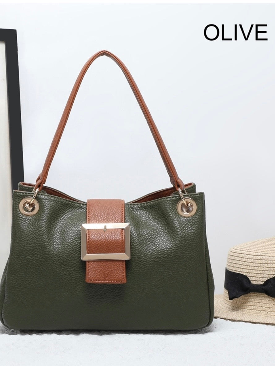 Tanya Shoulder Bag Olive Green