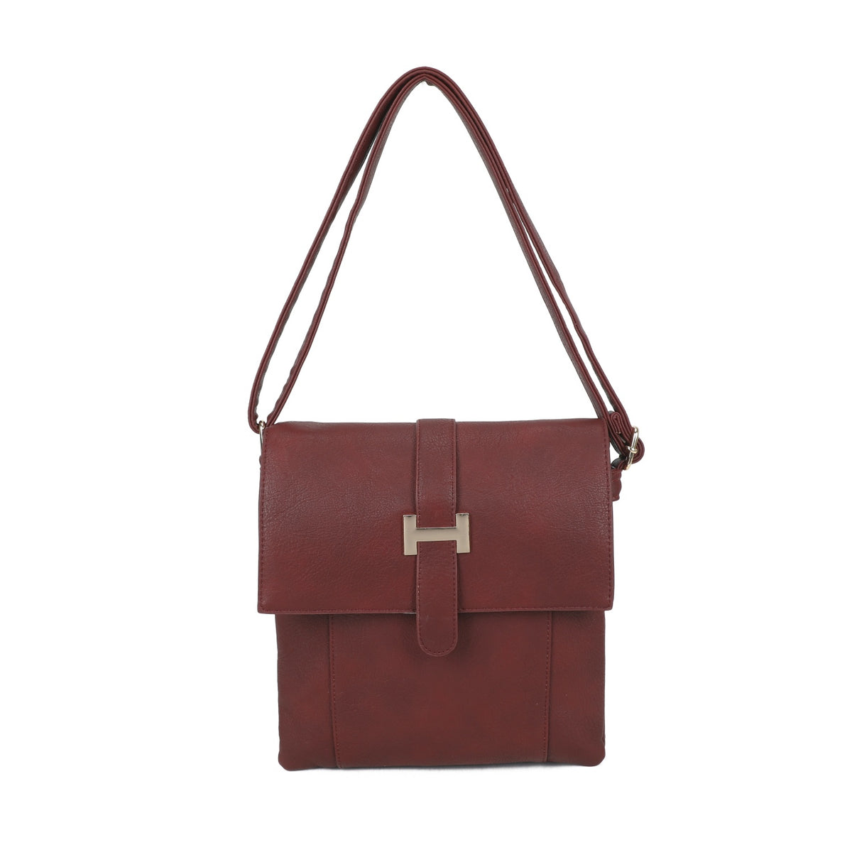 H Cross body Bag Wine