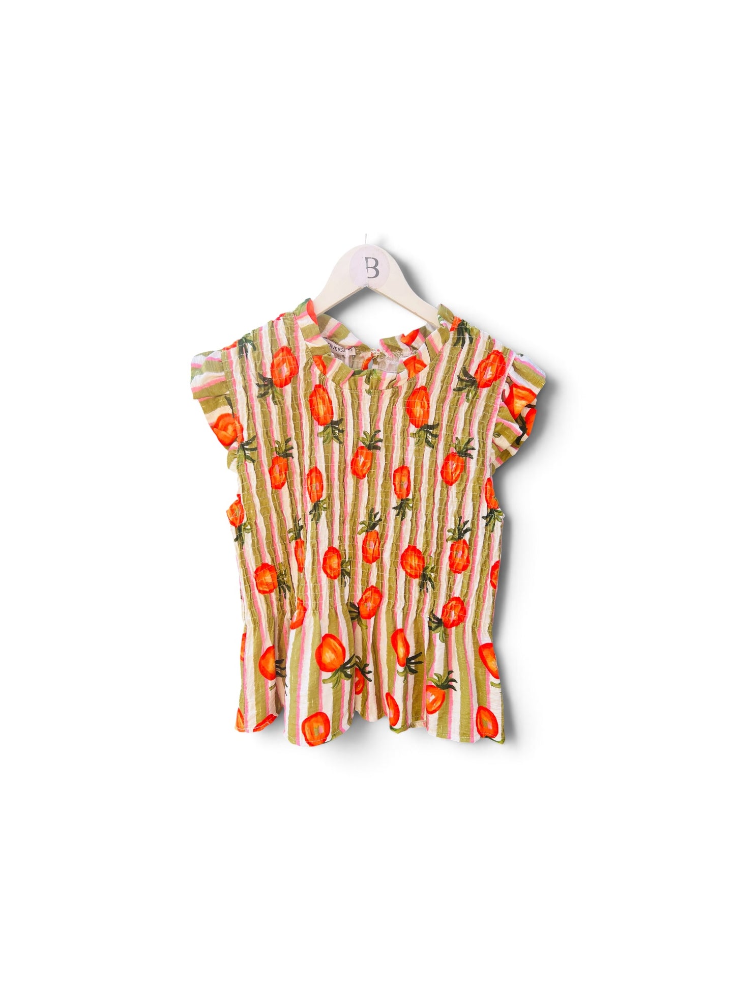 Mimi Summer Top Oranges