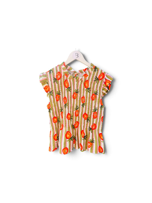 Mimi Summer Top Oranges