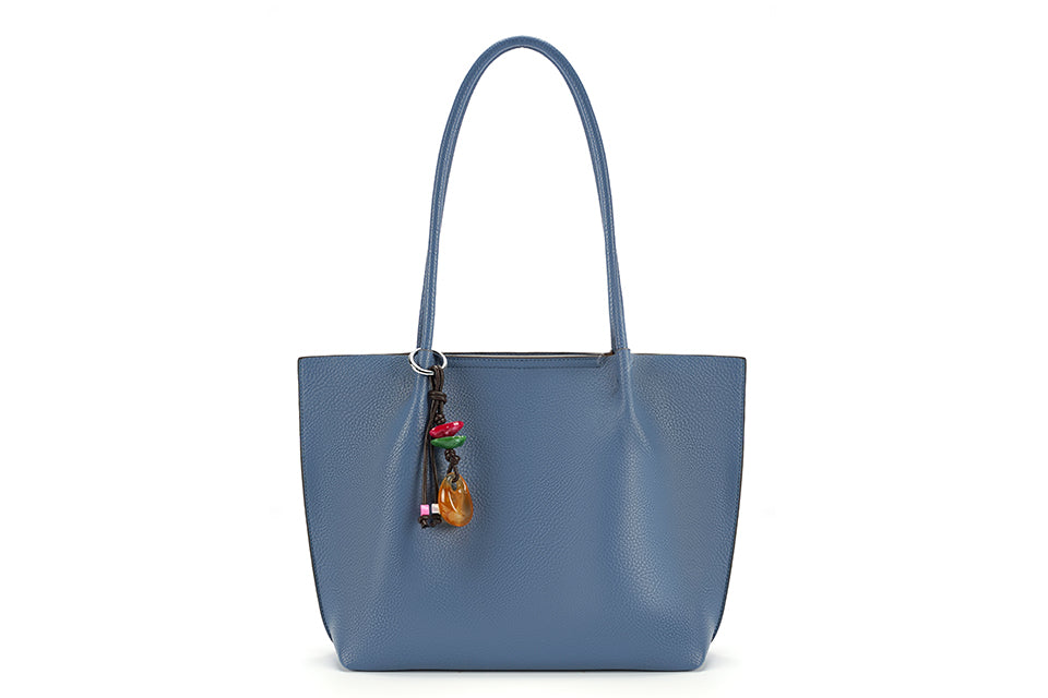 Two in One Tote Handbag Blue