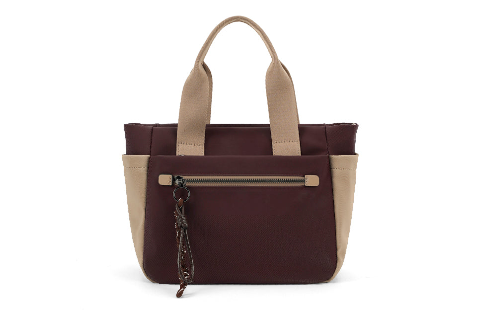 Kippy Bag Wine/Biege Handbag