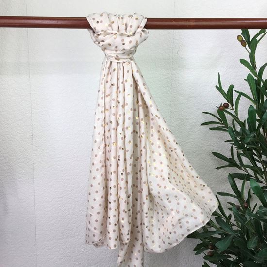 Dotty Scarf Asstd Colours