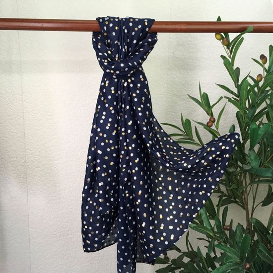 Dotty Scarf Asstd Colours