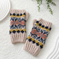 Knitted Mittens  Pink