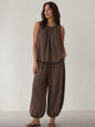 Arizona Two Piece Set Brown