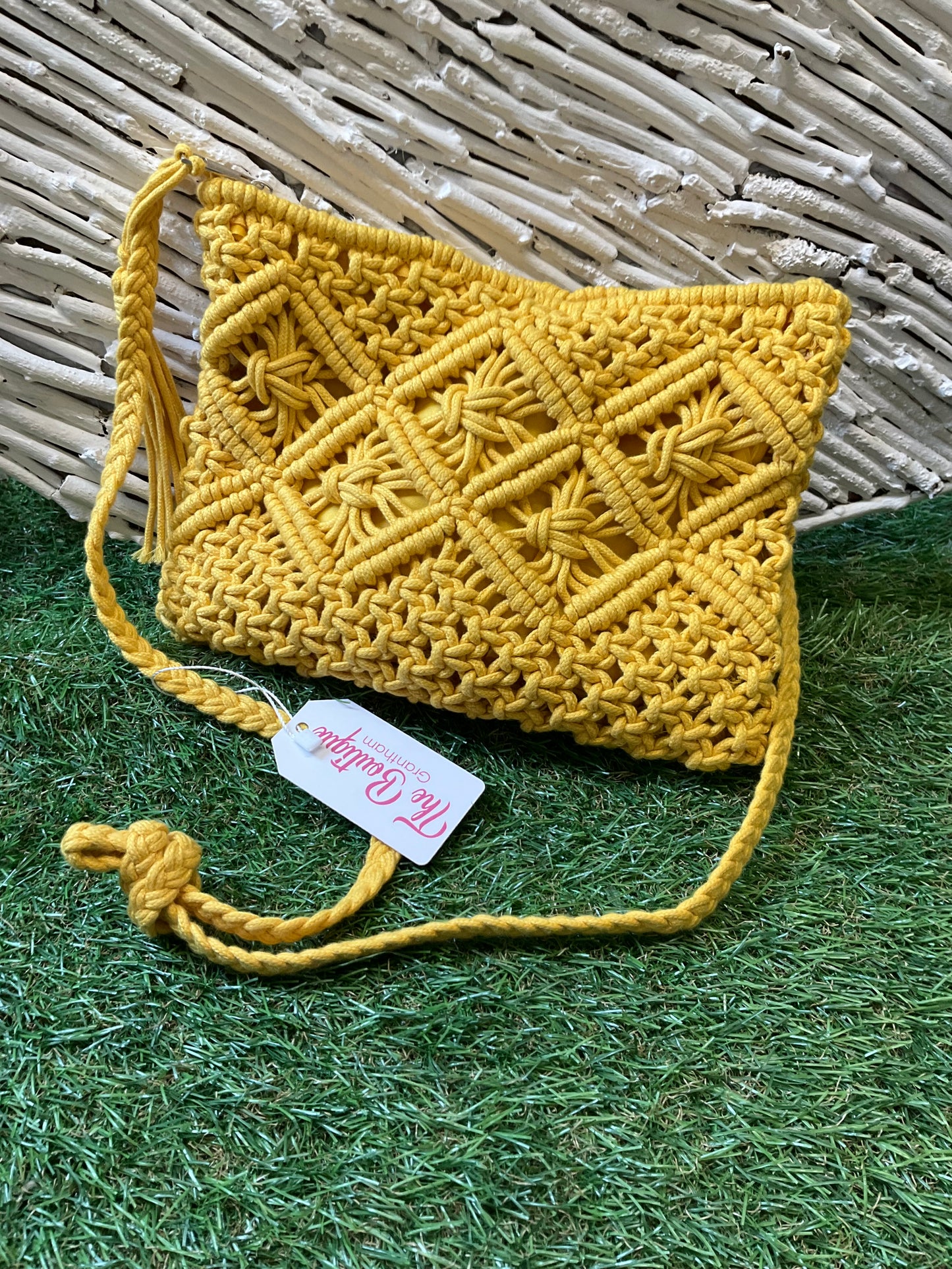 Cord Over Body Summer Bag Assorted Colours