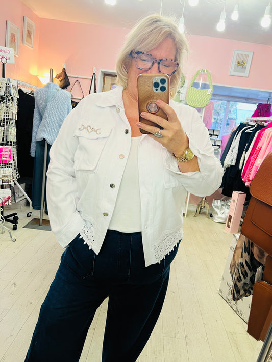 Zoe Denim Jacket Asstd Colurs