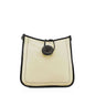 Button Cross body Bag Cream