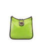 Button Cross body Bag Green