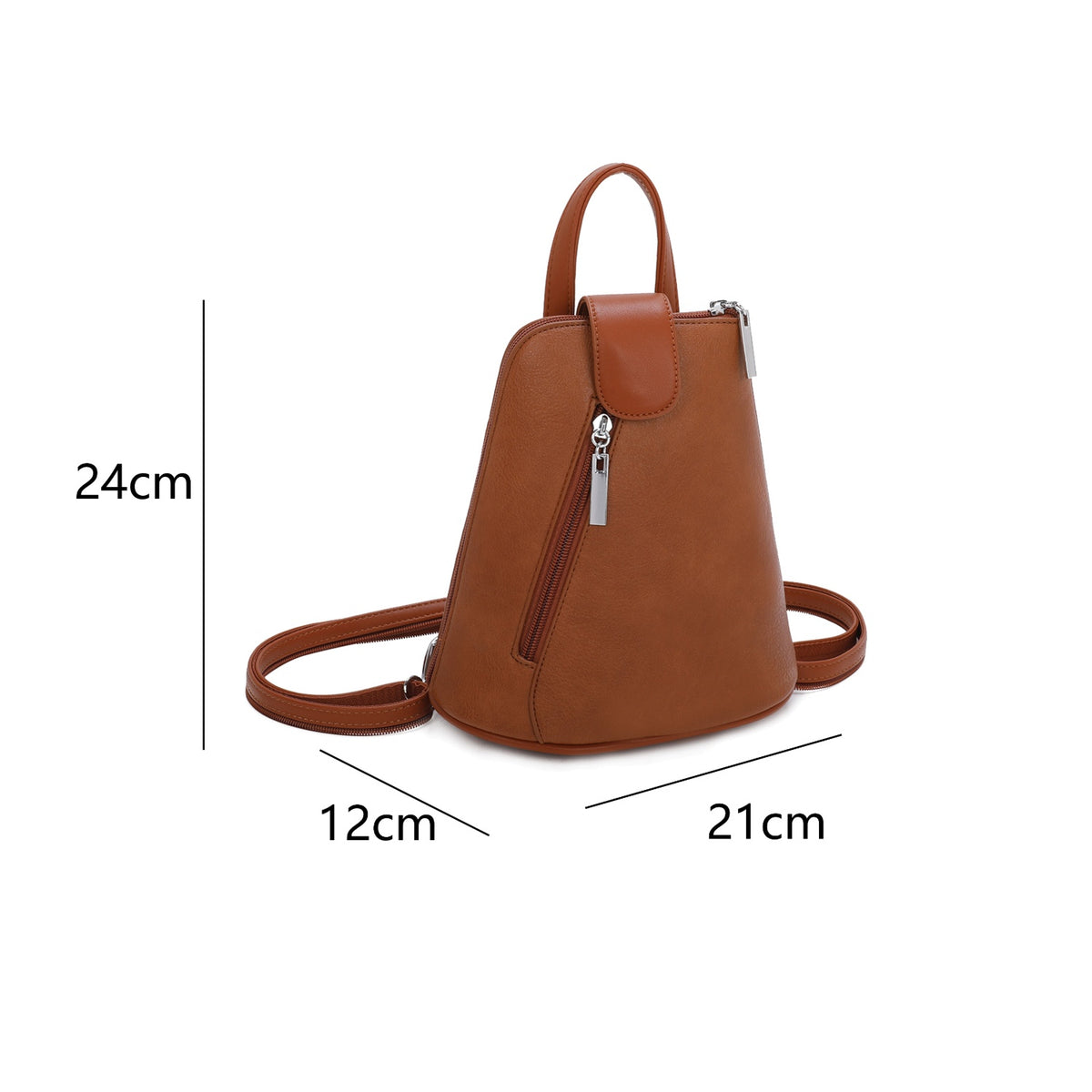Small Backpack Brown