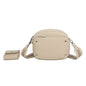 Cross Body Multi Pocket Camera Bag Light biege