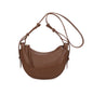 Saddle Shoulder Bag Brown