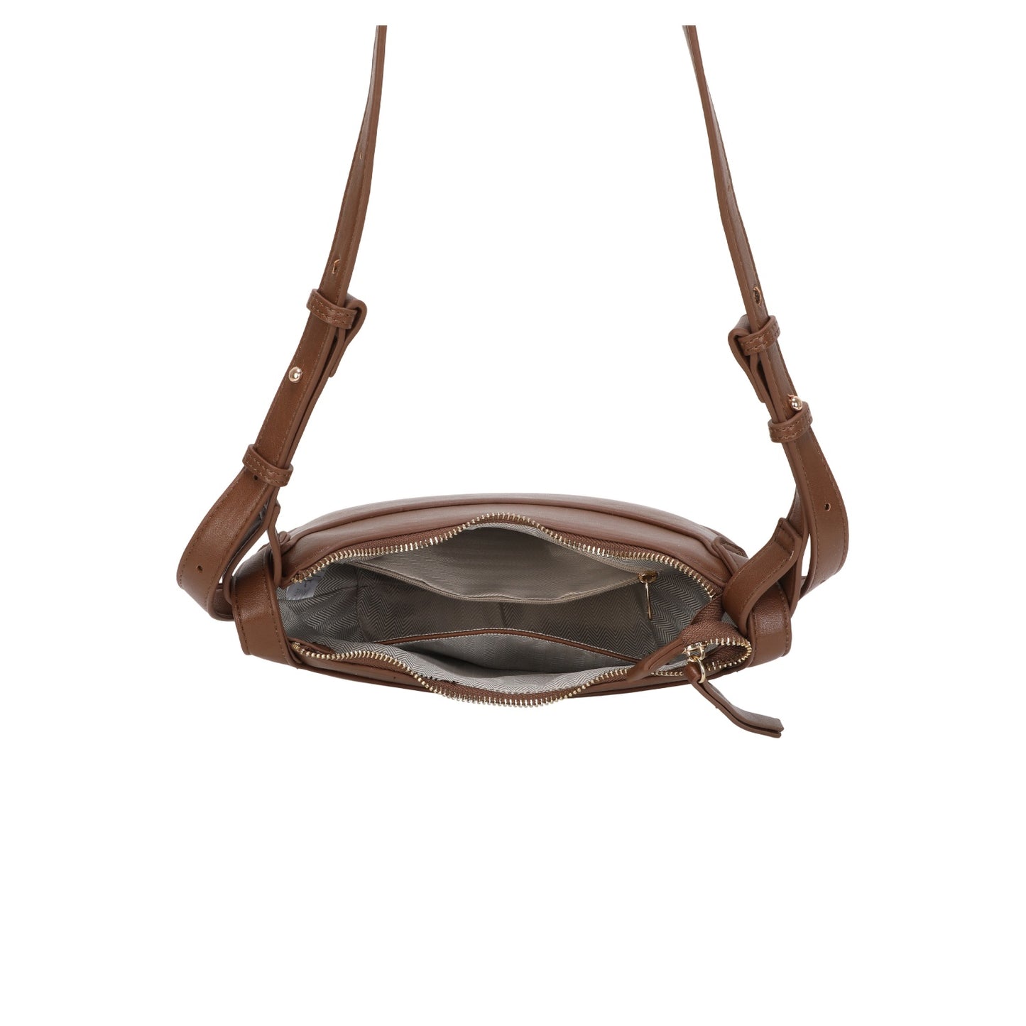 Saddle Shoulder Bag Brown