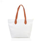 Two Colour Shoulder Bag White
