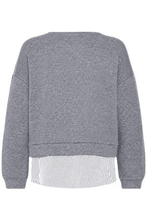 Fransa Jalani Fooler Sweater Blue