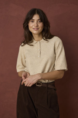 Fransa Suzette Light knit Natural