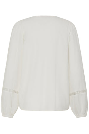 Fransa Cassie Blouse  Blanc