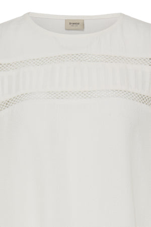 Fransa Cassie Blouse  Blanc