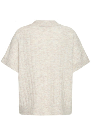 Fransa Sanny Waistcoat Oatmeal Melange