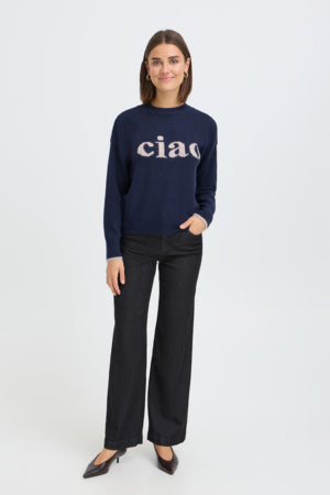 Fransa Ciao Jumper Navy
