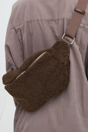 Fransa Teddy Bag Hot Fudge