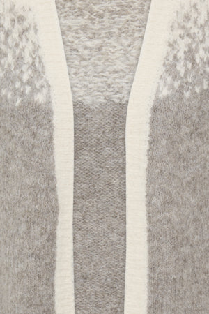 Fransa Frtye Waistcoat driftwood mix