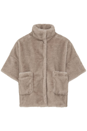 Fransa Luxury Faux Fur Gilet