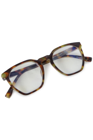 Fransa Malia Reading Glasses Hot Fudge Melange