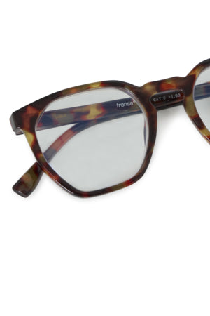 Fransa Malia Reading Glasses Hot Fudge Melange