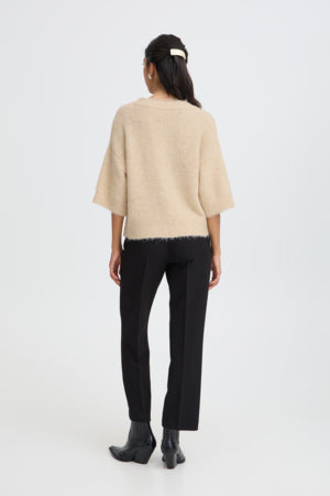 BYoung Millers Pullover Birch melange