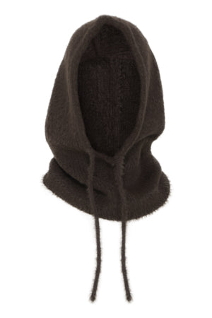 B Young Hooded Cowl Brown