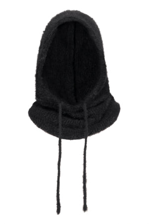 B Young Hooded Cowl Black