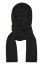 BYoung Vasha Hooded Scarf Black