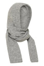 BYoung Vasha Hooded Scarf Grey