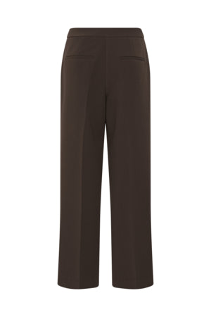 B Young Wide Leg Trousers Brown