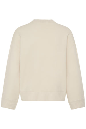 B Young Tari Plain Jumper Cream