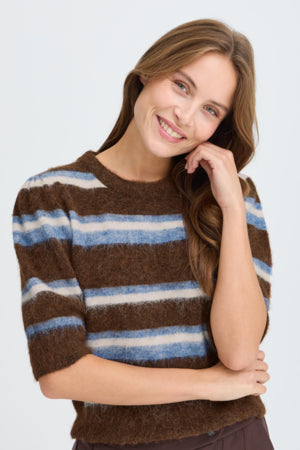 B Young Milo Stripe Jumper
