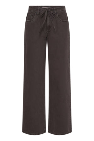 B Young Kamri Belt Jeans Brown