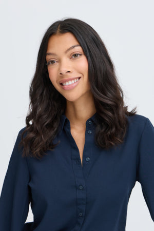 B Young Faduma Shirt Navy